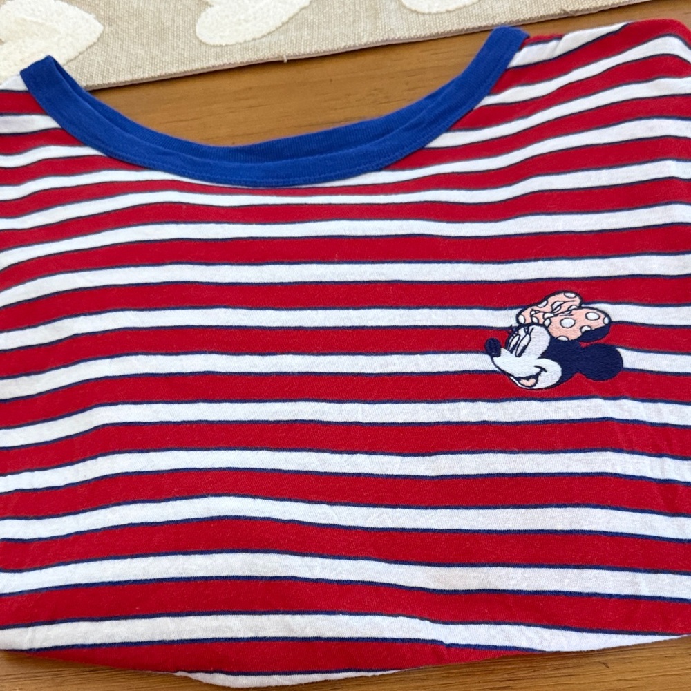 Disney StripedTop - Red and Blue
